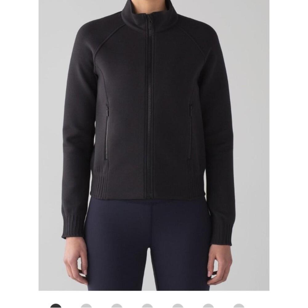 Lululemon Athletica‎ NTS Charcoal Zip-Up Jacket